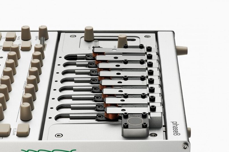 side profile of the device