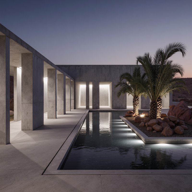 From Desert to Forest: 8 Unbuilt Houses Designed as Contemporary Retreats - Image 14 of 49