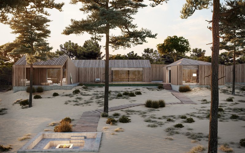 From Desert to Forest: 8 Unbuilt Houses Designed as Contemporary Retreats - Image 31 of 49