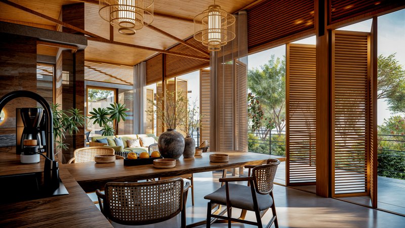 From Desert to Forest: 8 Unbuilt Houses Designed as Contemporary Retreats - Image 47 of 49