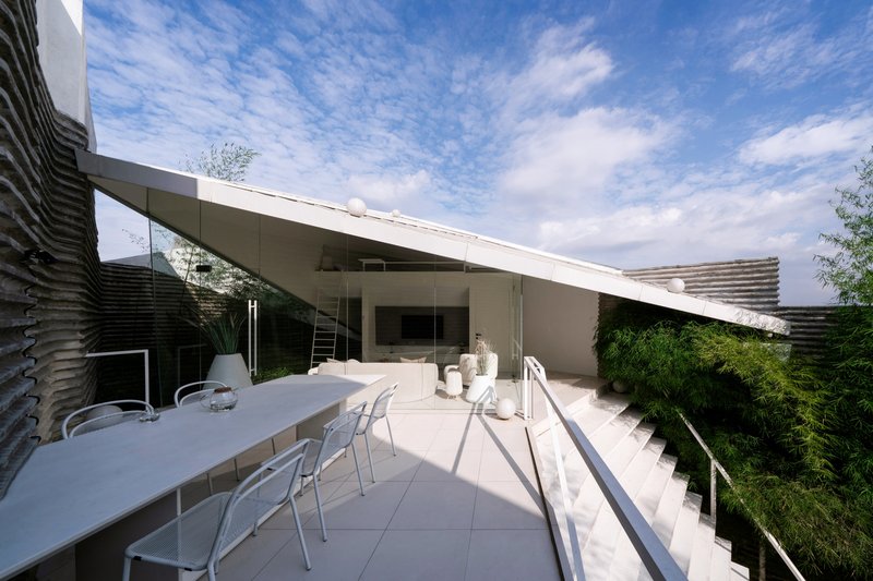 Folded Rooms Garden / RAD+ar (Research Artistic Design + architecture) - Exterior Photography