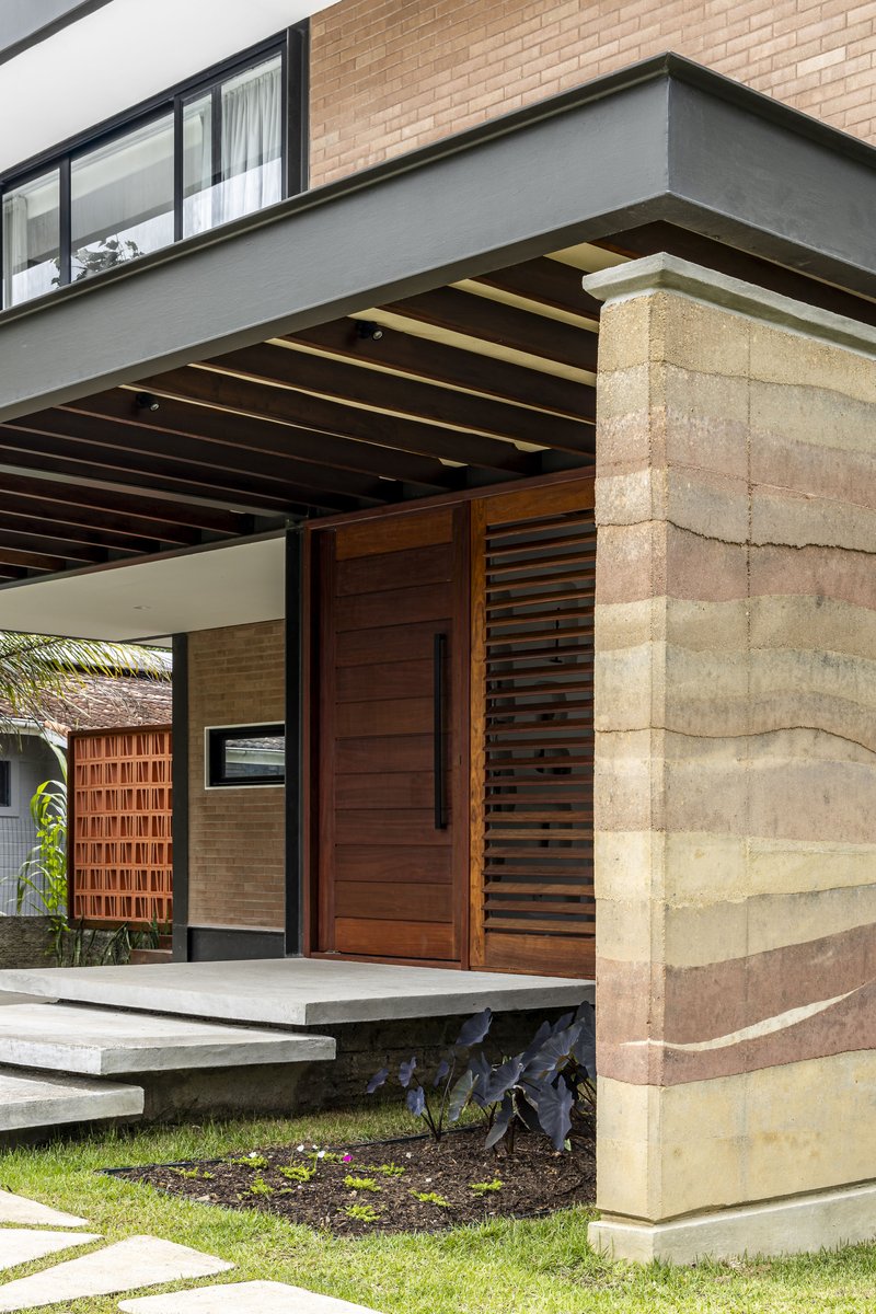 Casa Altiva / Rai Matoso + Nuit Arquitetura - Fotografia de Interiores, Madeira, Tijolo, Viga, Concreto