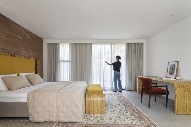 Casa Altiva / Rai Matoso + Nuit Arquitetura - Fotografia de Interiores, Dormitório, Cama, Madeira, Iluminação