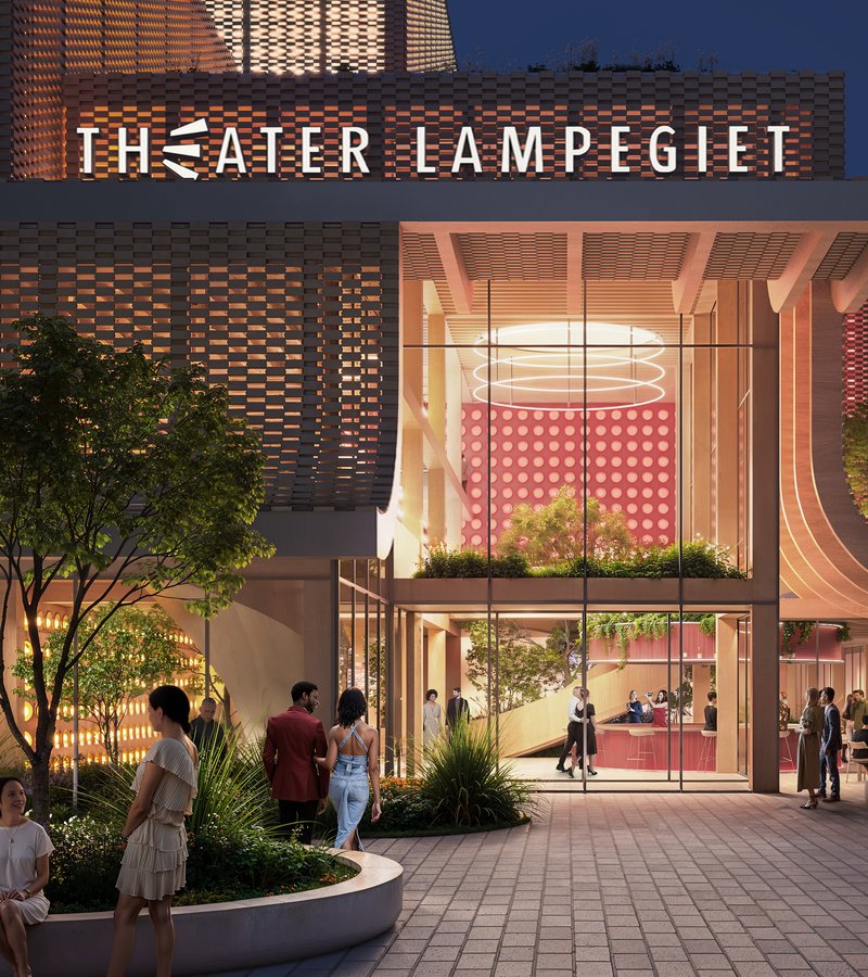 MVRDV and Buro Happold Reveal Design for the Lampegiet Theatre in Veenendaal, Netherlands - Image 3 of 8
